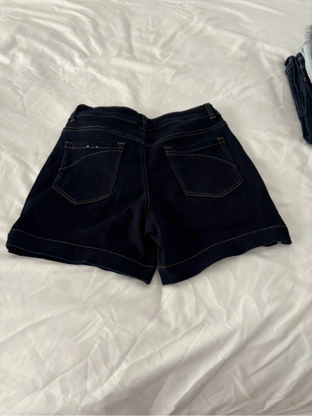 Dark Navy Women's Denim Shorts